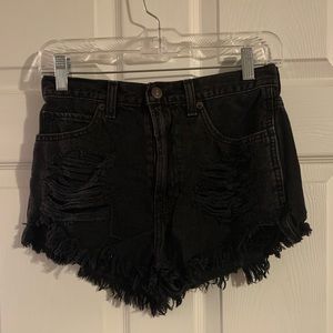Abercrombie high waisted shorts